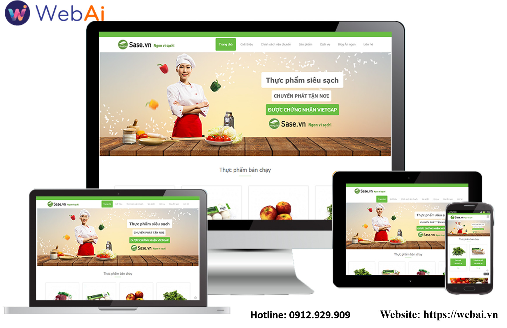 Thiết kế website theo yêu cầu